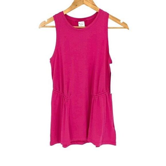 Athleta Womens Lightweight Air Out Cinch UPF 25+ Tank Top Pink Size Small NWT - Picture 3 of 9